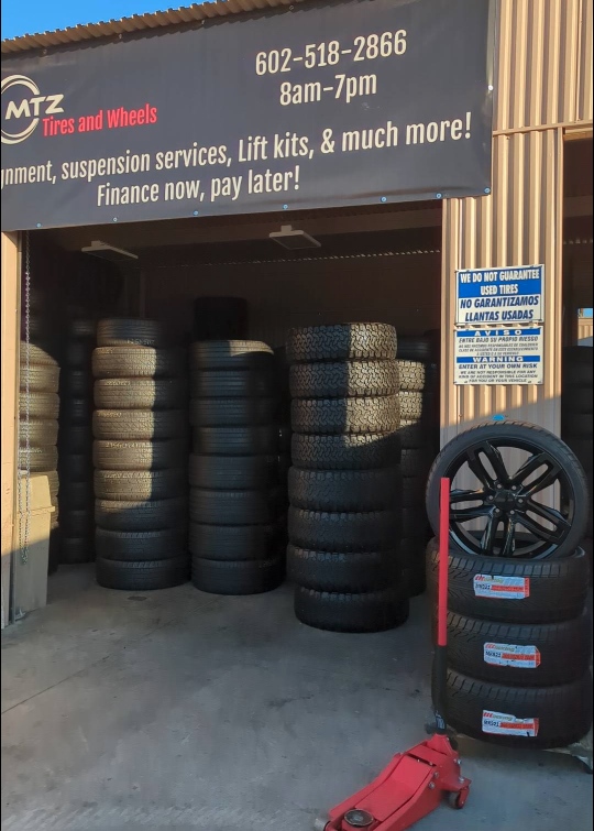 New & Used Tires service at MTZ Tires and Wheels